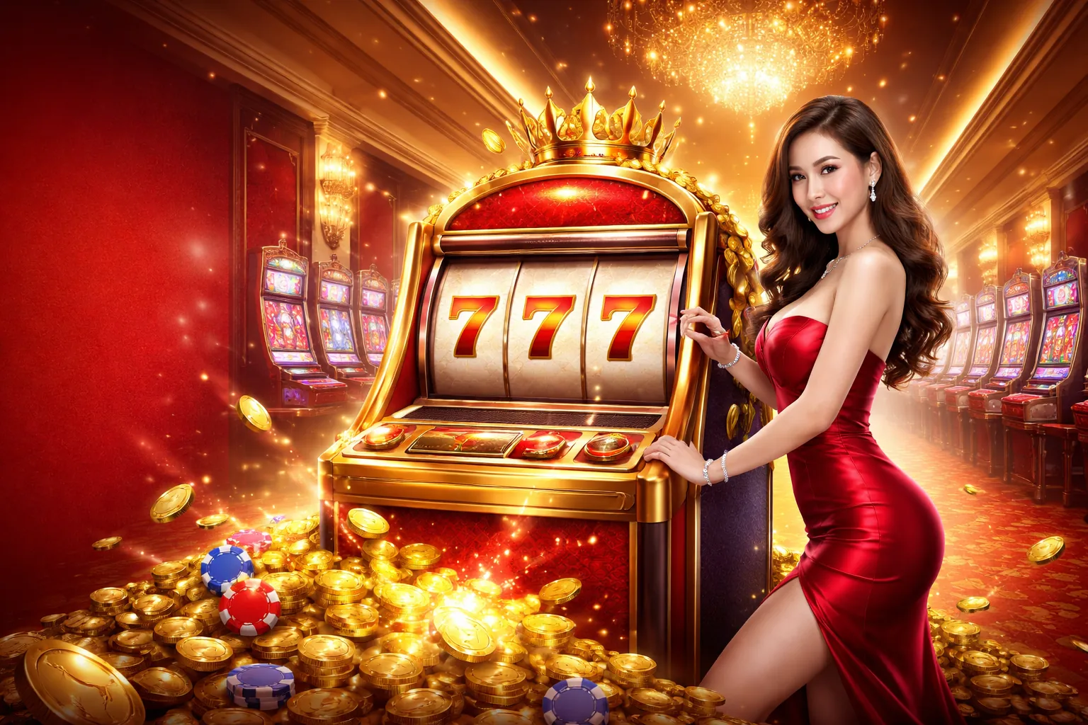 Hình ảnh chính Slot Games daga68 với biểu tượng jackpot